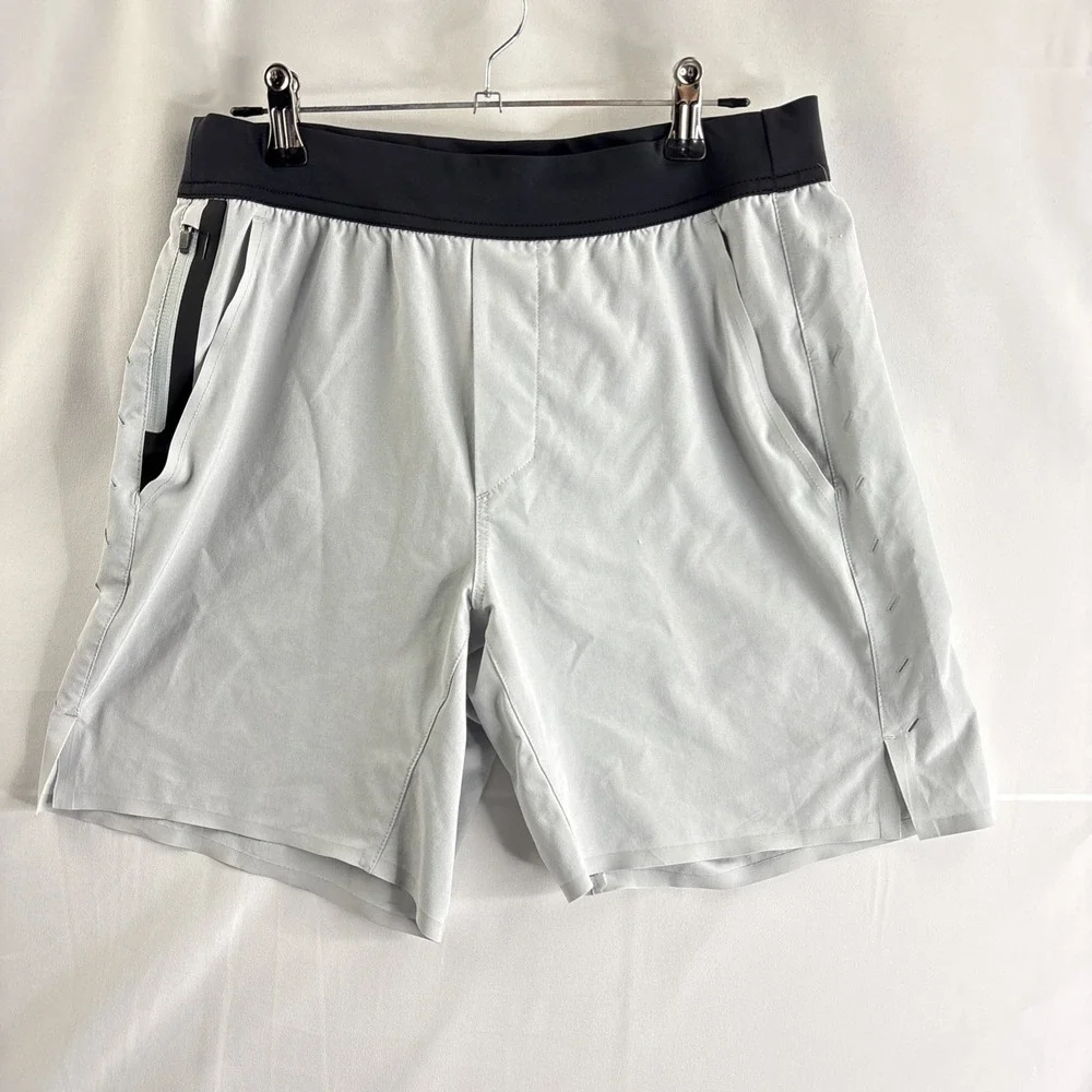 Ten Thousand Men's Light Gray Small 7" Inseam Liner Interval Shorts Athletic - Picture 1 of 10
